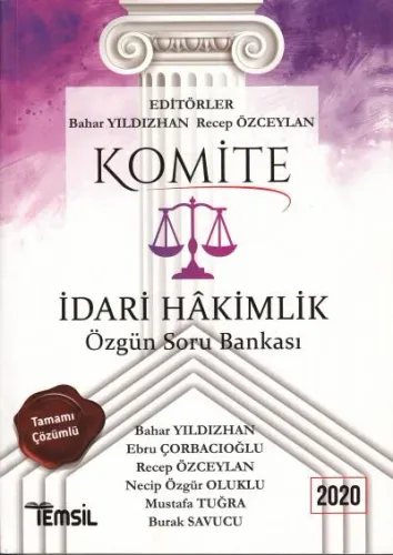 İdari Hakimlik Özgün Soru Bankası