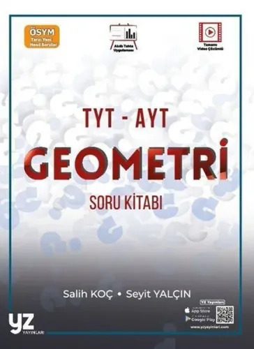 YZ Yayınları TYT AYT Geometri Soru Kitabı