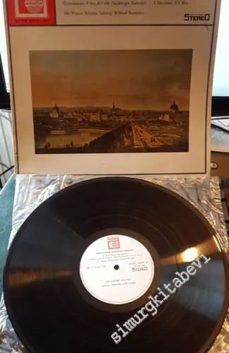 33 LP PLAK VINYL: Wolfgang Amadeus Mozart: Eine Kleine Nachtmusik - Salzburger Sinfonie - 6 Ländlerische Tänze - 3 Menuette -