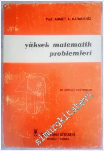 Yüksek Matematik Problemleri (545 Çözümlü 1380 Problem) -        1996