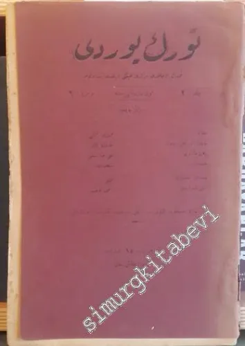 OSMANLICA Türk Yurdu Dergisi -   2  14  Haziran 1925