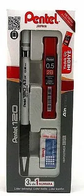 PENTEL VERSATİL UÇLU KALEM 120A3 3 LÜ TAKIM VERSATİL UÇLU KALEM