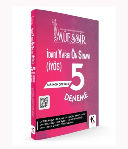 Müessir İdari Yargı Ön Sınavına (İYÖS) Hazırlık 5 Deneme