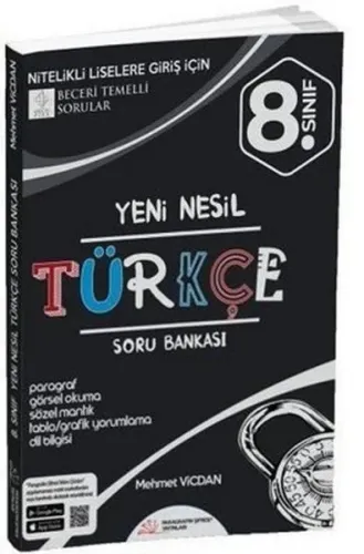 Paragrafın Şifresi 8. Sınıf LGS Türkçe Yeni Nesil Soru Bankası