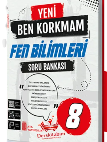 ATA 8. SINIF YENİ BEN KORKMAM FEN BİLİMLERİ SORU BANKASI