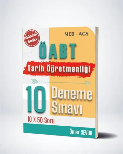 Ömer Sevük MEB AGS ÖABT Tarih Öğretmenliği 10 Deneme Sınavı