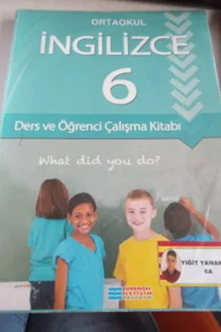 6. Sınıf İngilizce Ders ve Öğrenci Çalışma Kitabı