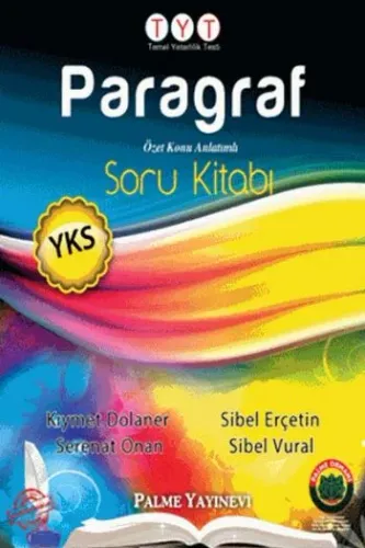 Palme YKS TYT Paragraf Özet Konu Anlatımlı Soru Kitabı