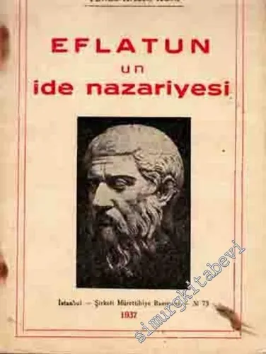 Eflatun'un İde Nazariyesi -        1937