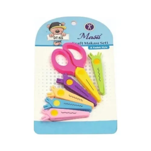 MASİS KRAFT MAKASI SETİ, 6 YEDEK UÇLU