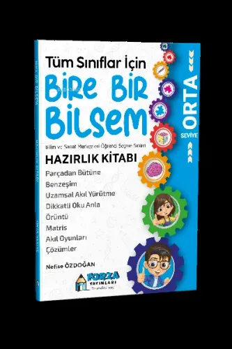 Tüm Sınıflar İçin Bire Bir Bilsem Orta Hazırlık Kitabı