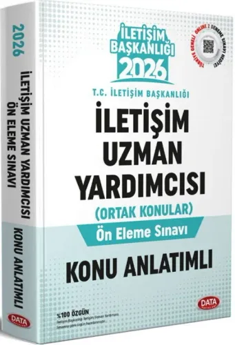 Data Yayınları 2026 İletişim Başkanlığı İletişim Uzman Yardımcısı Konu Anlatımlı