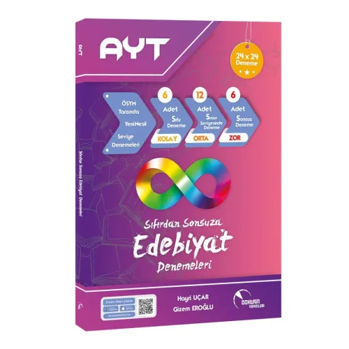 Doktrin AYT Edebiyat Sıfırdan Sonsuza 24x24 Deneme