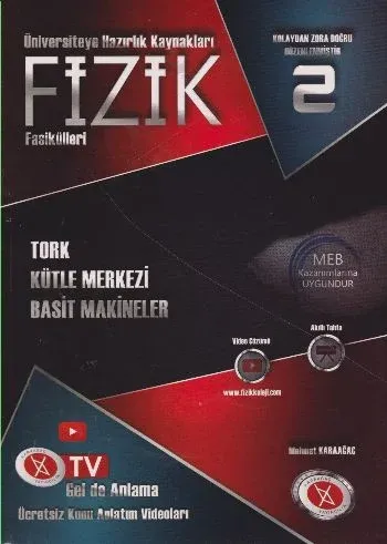 Fizik Fasikülleri 2 Tork-Kütle Merkezi-Basit Makineler YENİ
