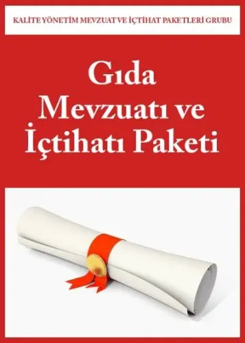 Gıda Mevzuatı ve İçtihatı Paketi