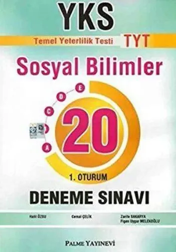 2018 YKS TYT Sosyal Bilimler 1. Oturum 20 Deneme Sınavı