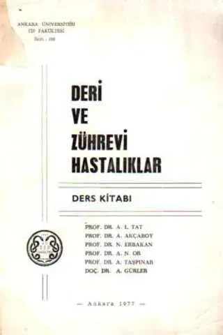 Deri Ve Zührevi Hastalıklar Ders Kitabı