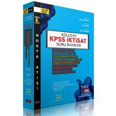 KPSS İktisat Soru Bankası Savaş