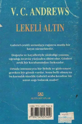 Lekeli Altın / Landry Dizisi V.C. Andrews Altın Kitaplar