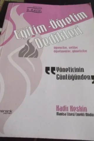 Eğitim Öğretim Dedikleri
