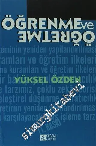 Öğrenme ve Öğretme -         2011