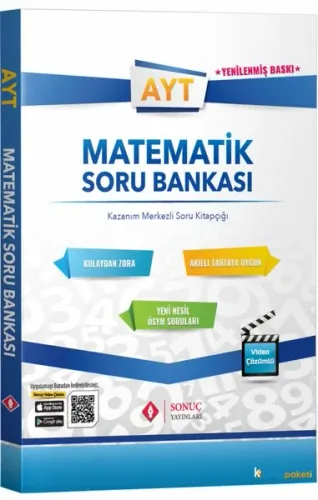 Sonuç AYT Matematik Soru Bankası (Yeni)