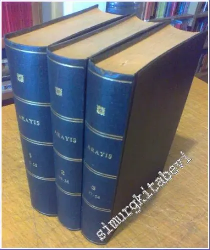 Arayış Haftalık İnsan Bilimleri Araştırmaları Dergisi - Sayı: 1 - 54 ( 21 Şubat 1981 - 1 Mart 1982 ) 3 Cilt TAKIM -