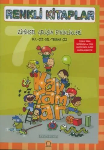Renkli Kitaplar - Zeka ve Gelişim Etkinlikleri