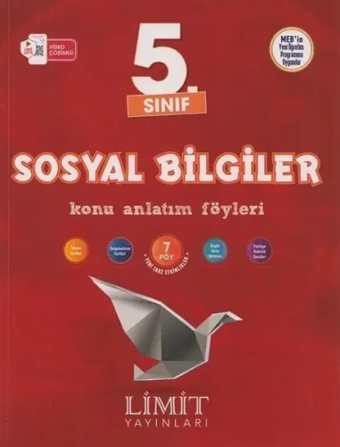 Limit Yayınları 5. Sınıf Sosyal Bilgiler Konu Anlatım Föyleri