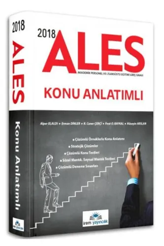 2018 ALES Konu Anlatımlı