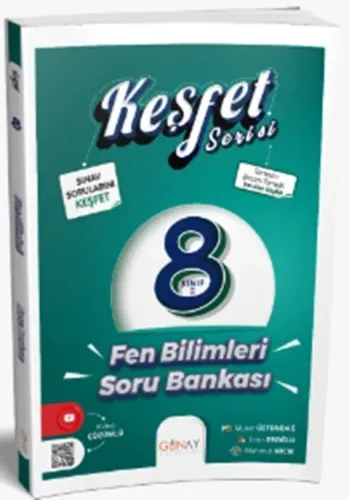 Günay Yayınları 8. Sınıf Keşfet Plus Serisi Fen Bilimleri Soru Bankası