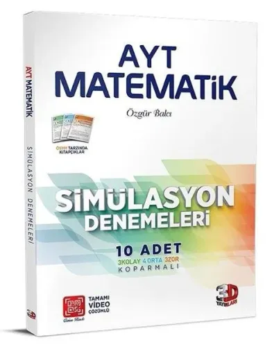 AYT Matematik 10'lu Simülasyon Denemeleri