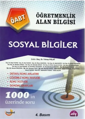 Öğretmenlik Alan Bilgisi Sosyal Bilgiler