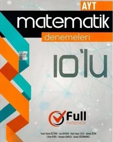 Full Matematik AYT Matematik 10 lu Denemeleri
