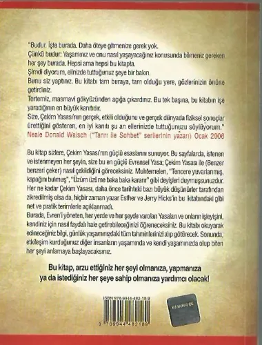 Çekim Yasası ESTHER & JERRY HICKS Doğan Kitap %14 indirimli