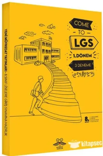 Yeni Müfredat Yayınları 8. Sınıf Come To LGS 1. Dönem 3 Deneme Sınavı