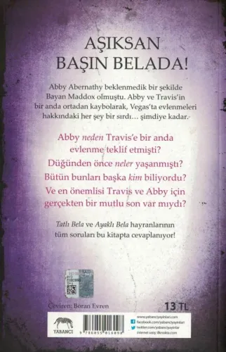 Belalı Düğün Jamie Mcguire Yabancı %55 indirimli