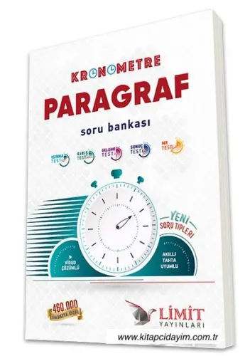 Limit Yayınları Kronometre Paragraf Soru Bankası Limit Yayınları