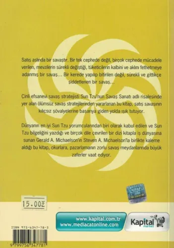 Sun Tzu Satış Stratejileri Gerard A. Michaelson MediaCat %42 indirimli