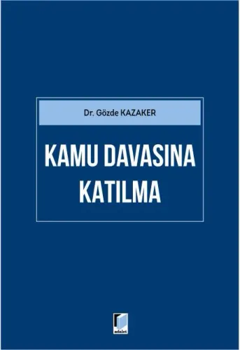 Kamu Davasına Katılma