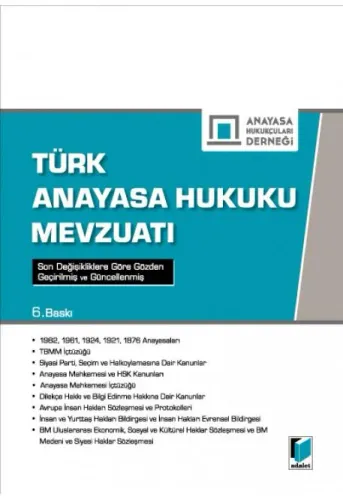 Türk Anayasa Hukuk Mevzuatı