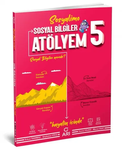ARI 5.Sınıf SOSYALİMO SOSYAL BİLGİLER ATÖLYEM  + Yazılı Eki