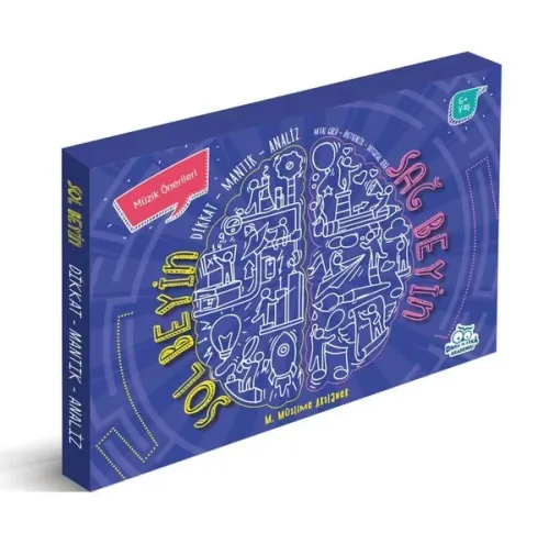 Sağ Beyin Sol Beyin Egzersizleri Set (3 Kitap)