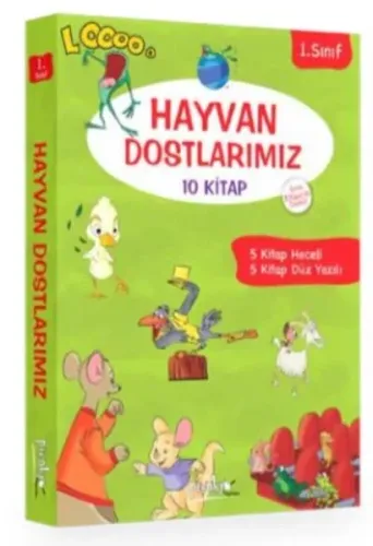 1. Sınıf Hayvan Dostlarımız Serisi (10 Kitap Takım)