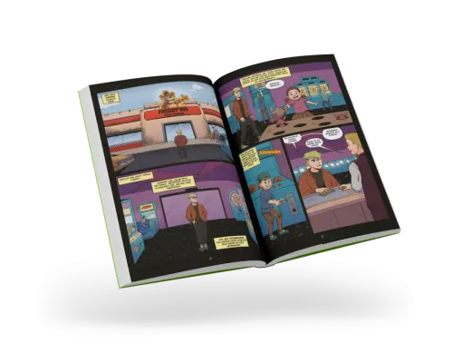 Fazbear`in Korkunç Tipleri Grafik Roman Serisi 5 - Olimpos Yayınları K