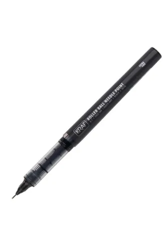 KRAF ROLLER KALEM İĞNE UÇ 0,5MM 301G - SİYAH