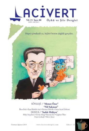 Lacivert Öykü ve Şiir Dergisi 88.Sayı