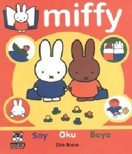 Miffy Mektup Arkadaşları Say Oku Boya