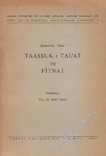 Taaşşuk-ı Talat ve Fitnat -