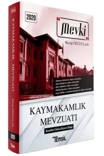 Mevki Kaymakamlık Mevzuatı